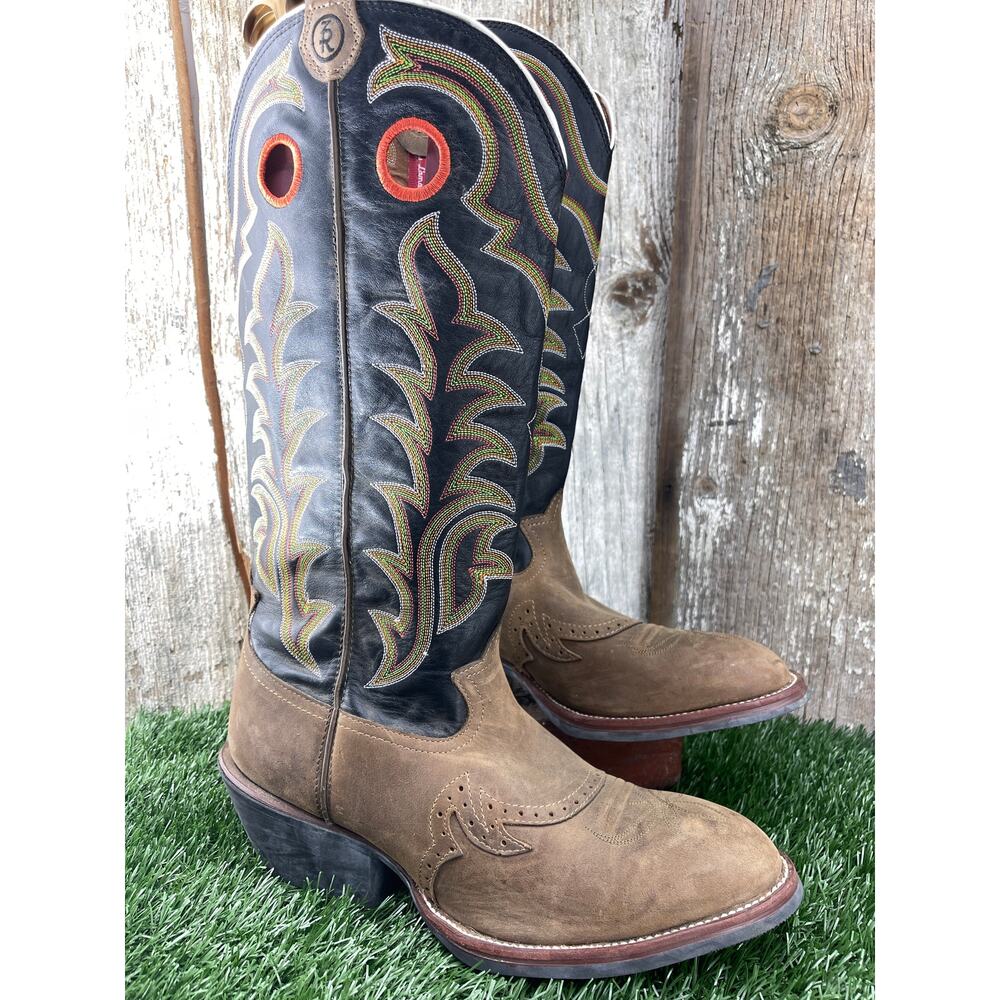 Tony Lama Men's 3R Western Buckaroo Tall Boots Men's 13D